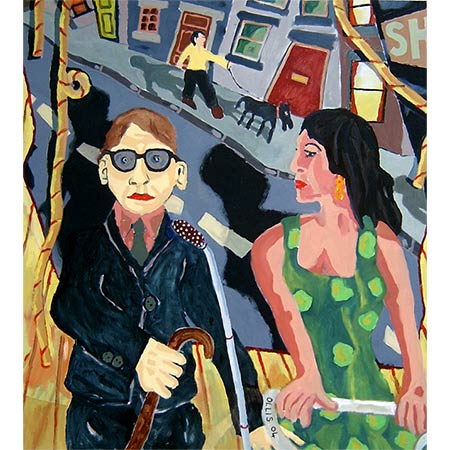 Vaudeville act 2004, Oil on Canvas, 160 x 140cm